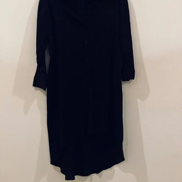 Boho Me Gauze Button Front Cotton Shirtdress - Picture 2 of 5